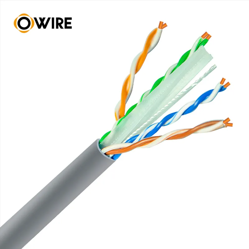 Amostra 30 m 40m 30 metros 10 pés 4 p 4 pares 24awg 24 cobre completo u/utp gato. Cabo ethernet lan 6 gato 6