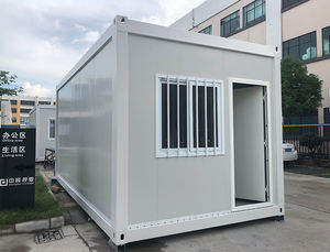 Luxus <span class=keywords><strong>20</strong></span>-Fuß Mini vorgefertigten mobilen Wohn <span class=keywords><strong>container</strong></span> Hochwertige Sandwich platte Stahl für Büro für Bürogebäude - Product Image 3