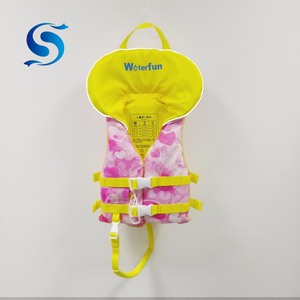 سترة نجاة للأطفال بسعر جيد، سترة نجاة قابلة للتعديل للأطفال، مقاومة للماء، مصنوعة من الفوم والأكسفورد، سترة سباحة - Product Image 2