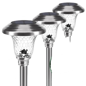 Lampe solaire LED extérieure étanche IP65, éclairage décoratif RGB, lumières de paysage, éclairage solaire pour pelouse, jardin, lumière chaude - Product Image 3