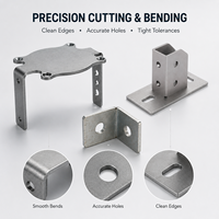 Supports de montage en tôle sur mesure OEM, découpe laser, pliage, soudage, acier au carbone, acier inoxydable, pièces de support