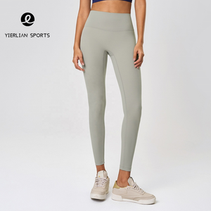 Da <span class=keywords><strong>donna</strong></span> da allenamento con elastico lucido a vita alta e abbigliamento sportivo Premium pantaloni da Yoga <span class=keywords><strong>Leggings</strong></span> sport Yoga <span class=keywords><strong>Leggings</strong></span> da <span class=keywords><strong>donna</strong></span> - Product Image 1