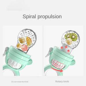 Alimentador de Silicona de Grado Alimenticio para Bebés, Chupete de PP para Frutas y Verduras Frescas, para Bebés de 0 a 12 Meses - Product Image 4