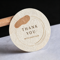 Sous-verres en carton personnalisés avec impression OEM de l'usine Jinyu, étiquettes en papier spécial pour boissons