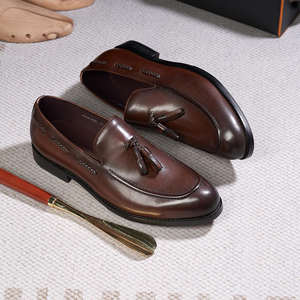 Zapatos Oxford Formales de Boda para Hombre - Artesanía Italiana, Cuero Genuino, Calidad Premium, Diseño Elegante con Cordones - Product Image 3