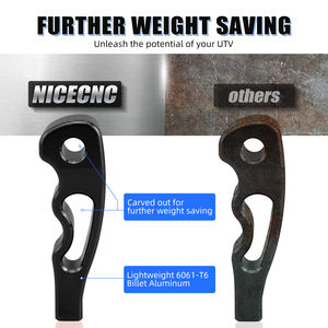 NICECNC pour <span class=keywords><strong>CAN</strong></span> <span class=keywords><strong>AM</strong></span> <span class=keywords><strong>Maverick</strong></span> X3 2017-2022 Commander Sport <span class=keywords><strong>1000</strong></span> UTV, pommeau de levier de vitesses en aluminium, accessoires de remplacement - Product Image 4