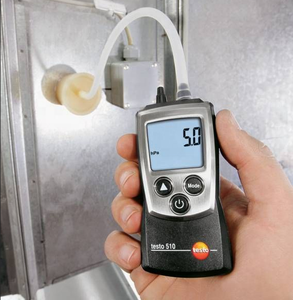 Manomètre numérique portable Testo 510, instrument de mesure différentielle, plage 0-100 HPa, garantie 12 mois, en stock - Product Image 3