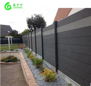 Kit de panneaux de clôture en vinyle, sécurité en PVC, plastique populaire et bon marché pour la clôture de jardin, <span class=keywords><strong>balustrade</strong></span> en treillis - Product Image 1