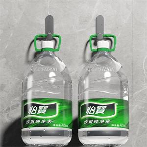 Adhesive <b>Hooks</b> Gunmetal Ash 60 Cm With <b>Hook</b> For Bathroom <b>Towels</b> Entryway Door - Product Image 4