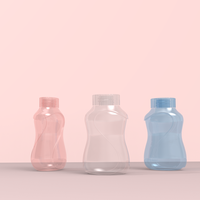 RTCO Nouvelle conception de flacon en forme de capsule pour le corps féminin, pour le collagène, la vitamine C, le calcium, emballage
