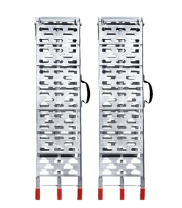 Rampe pliante en aluminium pour moto, support de levage automatique, rampe arrière pour véhicule, pour service et stationnement de VTT - Product Image 6