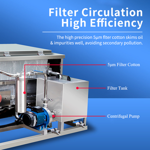 Tullker siêu âm sạch tẩy dầu mỡ khuôn phun Turbo <span class=keywords><strong>DPF</strong></span> động cơ trao đổi nhiệt Bộ lọc vòi phun siêu âm Thiết bị làm sạch - Product Image 4