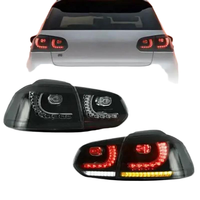 Ventes en gros de pièces automobiles, ensembles de phares LED adaptés à la Golf 6, lentilles de projecteur, 2009-2012, phares Golf 6, Mk6 R20 Tsi Drl
