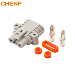 Chenf 2 cực 50A 600V điện ô tô điều hòa không khí pin lithium Xe Tải xe kết nối nam nữ cắm điện ổ cắm - Product Image 4