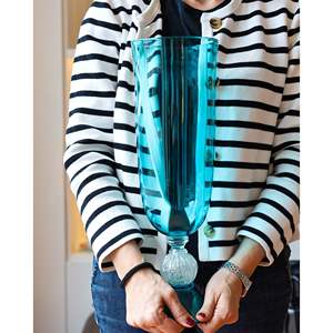 Jarrón de Vidrio de Lujo Bennyudine La Murrina Melodia con Cristal para Decoración Moderna de Hogar, Bodas, Hoteles, Diseño Simple - Product Image 1