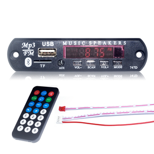Nouveau module de carte de décodeur MP3 IC 12V affichage LED numérique matière plastique TF <span class=keywords><strong>FM</strong></span> <span class=keywords><strong>Radio</strong></span> lecteur MP3 - Product Image 2