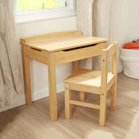 Ensemble de table et de chaise en bois pour enfants Ensembles de meubles de table d'activité de salle de jeux préscolaire pour enfants