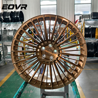Rines de Aleación EVOR Forjados Personalizados de Lujo Monobloque para Autos 5x120 5x114.3 5x112 5x130 de 15 a 26 Pulgadas para Benz Cadillac
