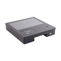 Tablette à écran tactile tout-en-un sans ventilateur pour PC à écran tactile industriel POE 10 pouces avec lecteur de carte QR RFID/NFC à l'avant