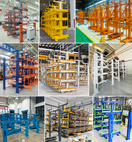 Étagère télescopique électrique à cantilever |   Stockage automatisé de tuyaux et de barres métalliques |   WMS Ready Heavy Duty |   Conception Gratuite