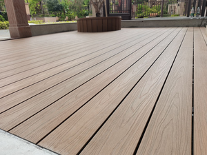 Exterior exterior ignífugo Wpc Decking Composite Wood Plastic Co-Extrusion Decking para jardín Composite Decking - Product Image 6