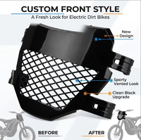 Plaque d'immatriculation avant ventilée pour Sur-Ron Talaria Sting E-Ride Pro, pièces de modification de garde-boue pour moto électrique tout-terrain haute performance