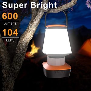 Rts <span class=keywords><strong>2025</strong></span> xách tay năng lượng mặt trời cắm trại đèn lồng sạc kép 500lm IP44 không thấm nước ấm trắng dẫn ánh sáng 10000 Giờ Tuổi thọ ngoài trời - Product Image 2