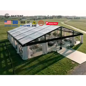 เต็นท์งานแต่งงานที่ชัดเจน20x40เต็นท์แฟนซีเต็นท์กลางแจ้งจอแบนสำหรับงานหนักด้านในเป็นเต็นท์400คน - Product Image 1