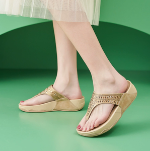 UP-5980r 40 41 Größe Damen Plattform Absatz Sandalen Sommer <span class=keywords><strong>Casual</strong></span> Flip Flops Wedges Hausschuhe Schuhe - Product Image 6