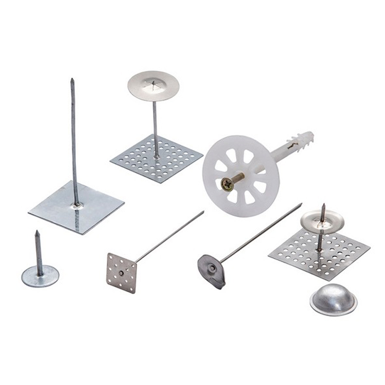 Фиксация перфорированной самоклеющейся сварочной трубки batt, изоляционный штифт для стеклянной, каменной ваты