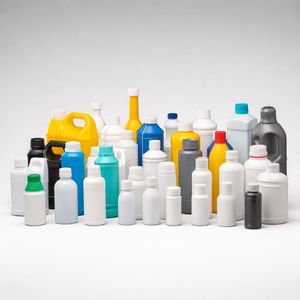 เครื่องขึ้นรูปพลาสติกอัดขึ้นรูปอัตโนมัติสำหรับ HDPE PP ขวดเจอร์รี่สามารถบรรจุอุปกรณ์การผลิตได้ - Product Image 6