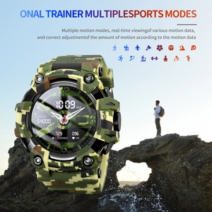 Personaliza Tu Propio Reloj Inteligente Skmei S231 231 S-231 con Logotipo, Reloj Deportivo Digital con Pantalla Táctil Azul Camuflaje, Monitor de Sueño, <span class=keywords><strong>Android</strong></span> 4G, GPS - Product Image 4