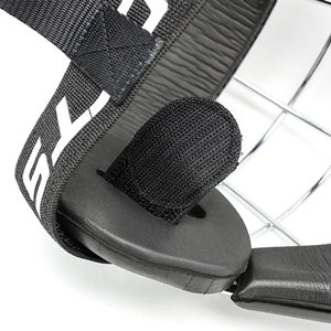 อุปกรณ์ป้องกันฮอกกี้สนามขายส่งจากโรงงาน หน้ากากป้องกันใบหน้าและหมวกกันน็อคพร้อมกรงป้องกัน - Product Image 6