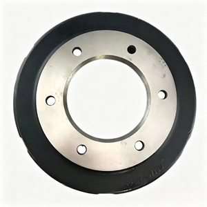 Tambor de Freno Hino Dutro Serie 300 Delantero 5 Orificios 4 Ruedas 6 Ruedas WU300 WU410 3.5 Pulgadas LORI 43512-37110 - Product Image 3