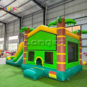 <span class=keywords><strong>Comprar</strong></span> <span class=keywords><strong>Castillo</strong></span> de salto de girasol con tobogán en línea inflable plam árbol tobogán de agua Casa de rebote - Product Image 6