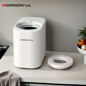 Poubelle à compost intelligente pour la maison, 2,5 L, machine à compost pour les déchets alimentaires, <span class=keywords><strong>composteur</strong></span> de déchets de cuisine avec technologie anti-odeurs, couvercle magnétique - Product Image 4