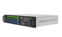Amplificateur EDFA GPON EPON 22 dBm WDM 16 ports 2U EDFA 23 24 dBm CATV 1550nm PON EDFA avec WDM 48V 16 ports amplificateur PON