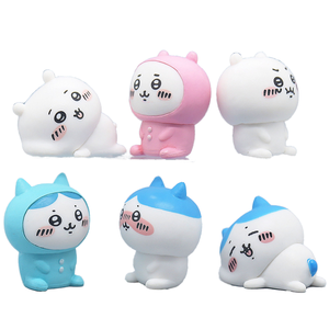 Dihua personnalisé Anime PVC Action Chiikawa Figure en plastique modèle de jouet pour enfant <span class=keywords><strong>dessin</strong></span> animé boîte aveugle Collection de jouets du fabricant - Product Image 2