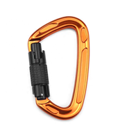 Mousqueton en aluminium à vis de verrouillage, clip porte-clés, crochet à ressort 59x100mm, accessoires de quincaillerie pour activités de plein air, escalade, randonnée, yoga, animaux de compagnie, yachts et bateaux