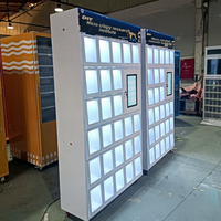 Casier de distribution intelligent multi-compartiments avec écran tactile pour la livraison en libre-service et la vente au détail