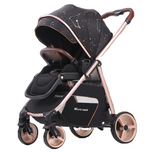 Luxury <strong>Baby</strong> Stroller High Landscape <strong>Baby</strong> Pram <strong>Carrier</strong> Chinese Supplier Directly Sale - Product Image 2