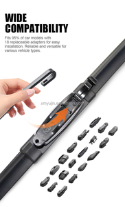 Escobillas Limpiaparabrisas Universales YuJin Xiamen, Diseño Exclusivo y de Alta Calidad, Escobilla de Silicona para Automóvil - Product Image 2