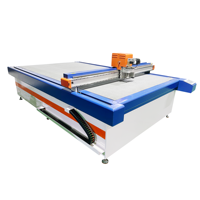 1625 Plotter digital Honeycomb Caja de cartón corrugado Máquina cortadora de cuchillos oscilantes