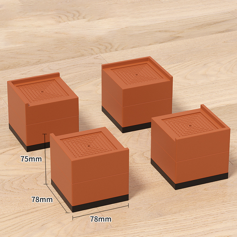 027 marron-S-ensemble de quatre