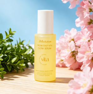 เซรั่มใหม่ล่าสุด JMSOLUTION Vita Glow Serum 30 มล. วิตามินซีจากอิตาลี ช่วยให้ผิวกระจ่างใส เรียบเนียน ผลิตภัณฑ์ดูแลผิวหน้าจากเกาหลี - Product Image 1