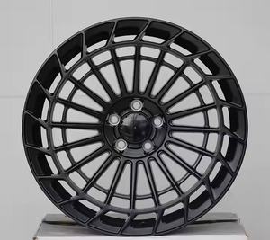 Jantes en alliage légères pour la conduite en ville, 16-18 pouces, 4x100 PCD, noires, pour Mini <span class=keywords><strong>Cooper</strong></span> <span class=keywords><strong>Fiat</strong></span> <span class=keywords><strong>500</strong></span> - Product Image 3