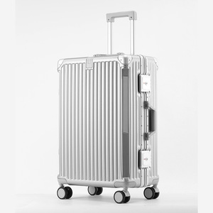 Ensemble de valises PC épaisses personnalisées en gros avec porte-gobelet, serrure <span class=keywords><strong>TSA</strong></span> et cadre en aluminium pour voyage - Product Image 3