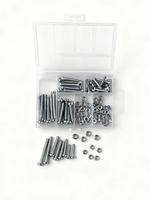 Kit de fixation en acier inoxydable pour usage domestique, vis à tête hexagonale de 10 mm de longueur, vis M4M5, boulons, écrous, jeu de vis métriques