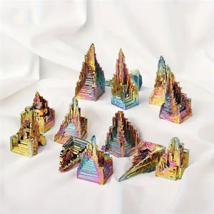 Offre Spéciale Pierres <span class=keywords><strong>de</strong></span> Guérison Naturelles Pyramide <span class=keywords><strong>de</strong></span> <span class=keywords><strong>Bismuth</strong></span> Fantaisie Minerai <span class=keywords><strong>Bismuth</strong></span> pour Reiki - Product Image 2