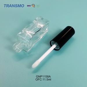 Envase de Vidrio para Lápiz Labial Líquido, Tubo de Brillo Labial Vacío Ecológico de 10 ml, Tubo de Brillo Labial Ondulado de Vidrio al por Mayor - Product Image 5